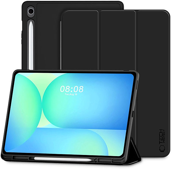 Tablet Case Tech-Protect SC Pen case for Samsung Galaxy Tab S10 FE Plus 13.1'', black ...