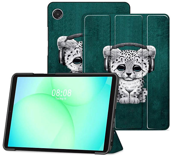 Tablet Case Tech-Protect Smartcase case for Samsung Galaxy Tab A9 / A11 8.7'', cat ...