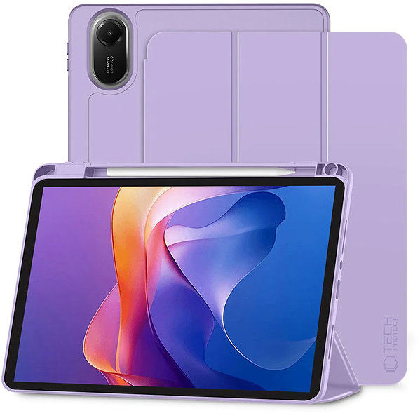 Tablet Case Tech-Protect SC Pen case for Xiaomi Redmi Pad 2 11'', purple ...