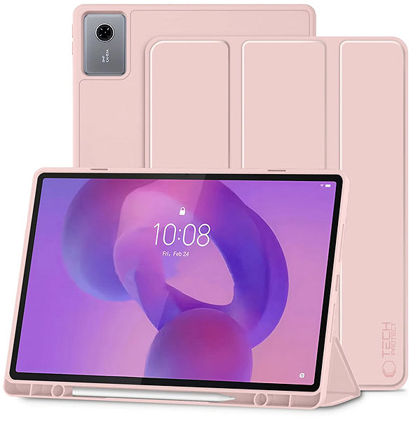 Tablet Case Tech-Protect SC Pen case for Lenovo Idea Tab Plus 12.1'', pink ...
