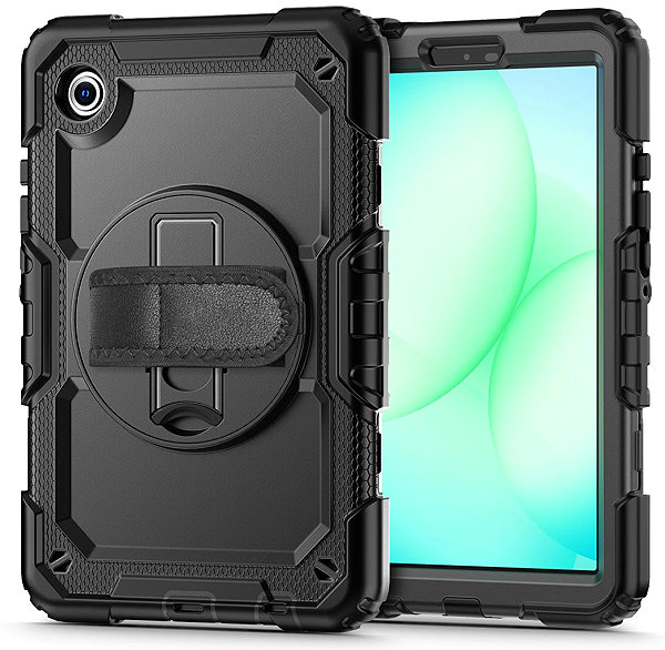 Tablet Case Tech-Protect Solid for Samsung Galaxy Tab A9 / A11 8.7'', black ...