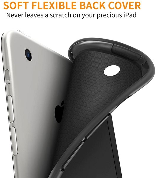 Puzdro na tablet Tech-Protect Smart Case puzdro na iPad Air, čierne ...