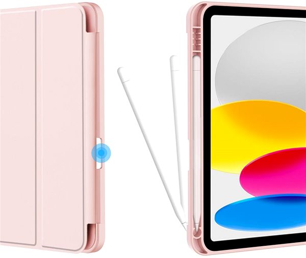 Puzdro na tablet Tech-Protect SC Pen puzdro na iPad 10.9'' 2022, ružové ...
