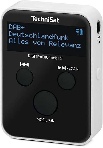Radio TechniSat Digitradio mobile 2, black-white ...
