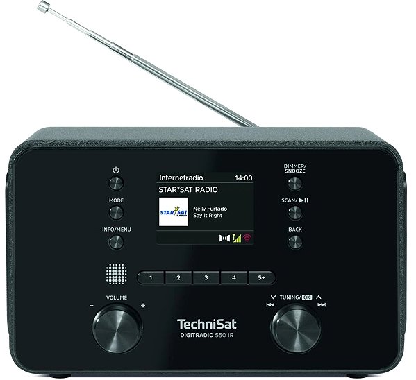 Rádio TechniSat Digitradio 550 IR, black ...
