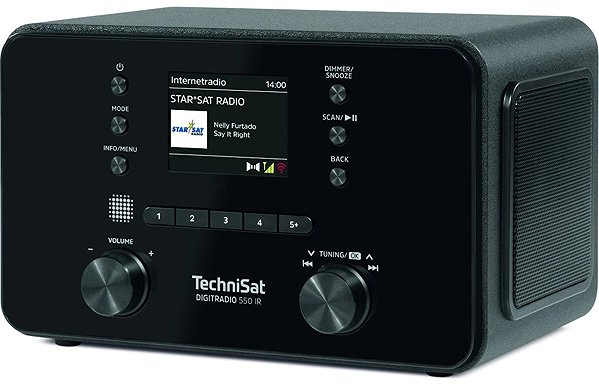 Rádio TechniSat Digitradio 550 IR, black ...