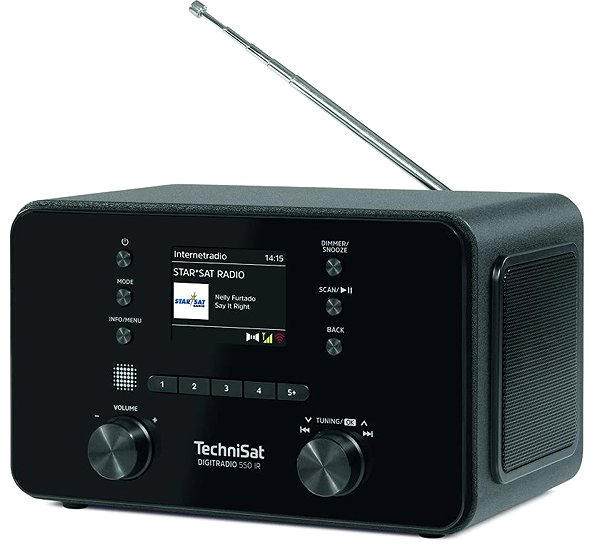 Rádio TechniSat Digitradio 550 IR, black ...