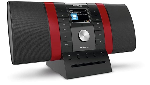 Radio TechniSat Multyradio 4.0 SE, black/red ...