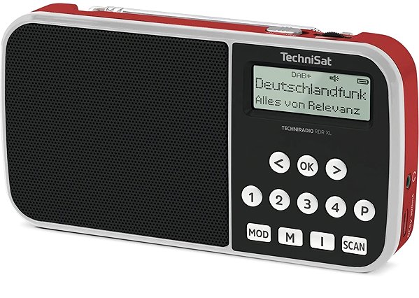Radio TechniSat Techniradio RDR XL, red ...