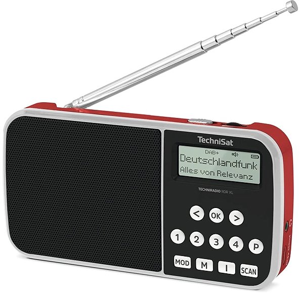 Radio TechniSat Techniradio RDR XL, red ...