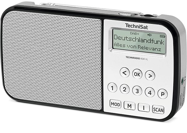 Radio TechniSat Techniradio RDR XL, silver ...