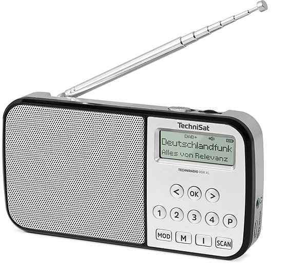 Radio TechniSat Techniradio RDR XL, silver ...