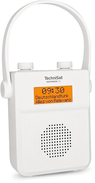 Radio TechniSat Radioempfänger DAB+/FM Digitradio 30 - V2, weiß ...