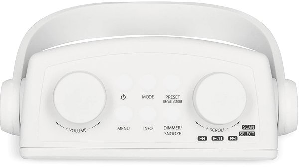 Radio TechniSat Radio receiver DAB+/FM Digitradio 30 - V2, white ...