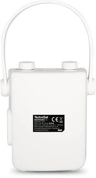 Radio TechniSat Radioempfänger DAB+/FM Digitradio 30 - V2, weiß ...