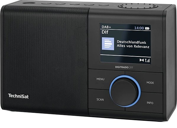 Radio TechniSat Radio receiver DAB+/FM Digitradio 217, black ...