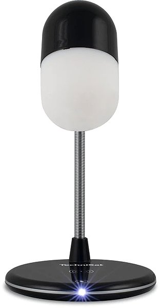 Tischlampe TechniSat LED-Tischleuchte mit Lautsprecher Viola, schwarz ...