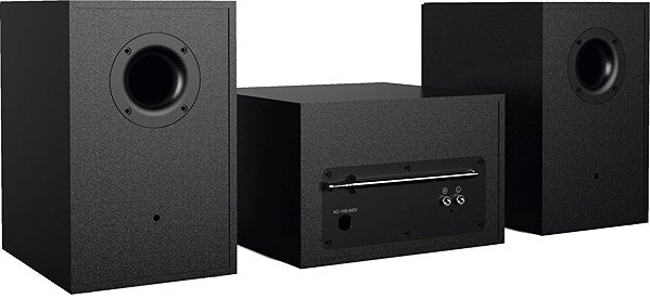 Radio TechniSat Stereo Hi-Fi set FM/DAB+/BT and internet radio Classic 800 IR, black ...