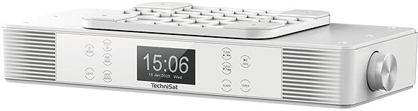 Radio TechniSat Internet kitchen radio FM/BT, IR, white ...