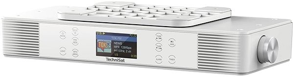 Radio TechniSat Internet kitchen radio FM/BT, IR, white ...