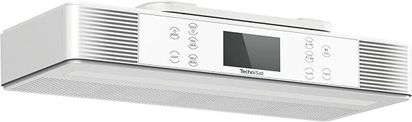 Rádió TechniSat BT / FM IR, internetes, konyhai, white ...