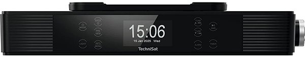Rádió TechniSat rádió, BT / FM IR, internetes, konyhai, black ...