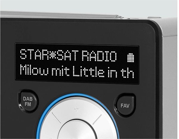 Radio TechniSat Digitradio 1, silver/orange ...