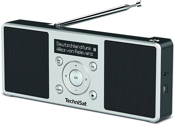 Radio TechniSat Digitradio 1 S, black/silver ...
