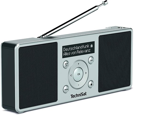 Radio TechniSat Digitradio 1 S, black/silver ...