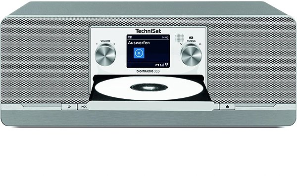 Radio TechniSat 320, anthracite/silver ...