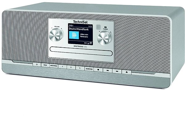 Radio TechniSat 320, anthracite/silver ...