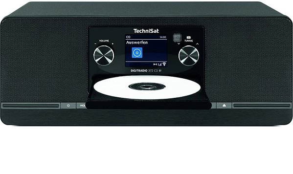 Radio TechniSat Digitradio 372 CD IR, black ...