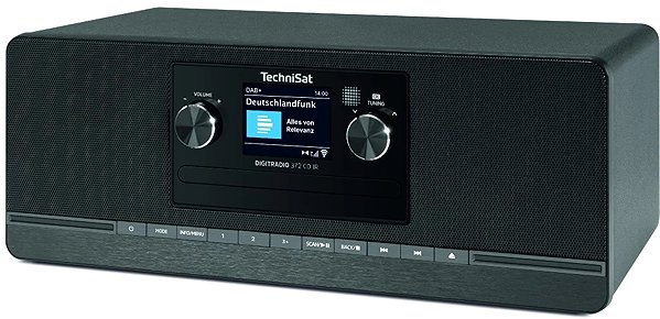 Radio TechniSat Digitradio 372 CD IR, black ...