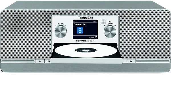 Radio TechniSat Digitradio 372 CD IR, silver ...