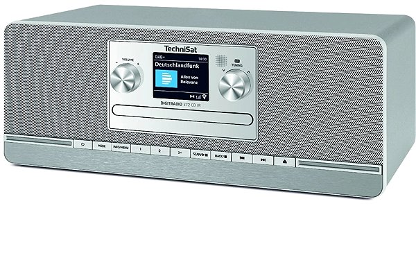 Radio TechniSat Digitradio 372 CD IR, silver ...