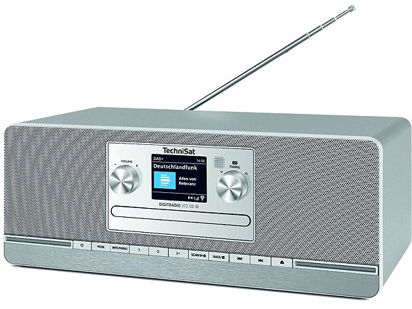 Radio TechniSat Digitradio 372 CD IR, silver ...