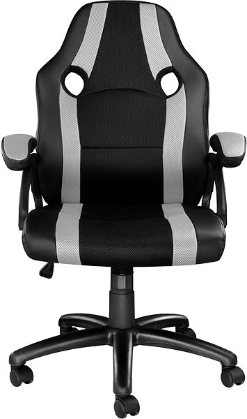 Office Armchair Tectake Benny, black/grey ...