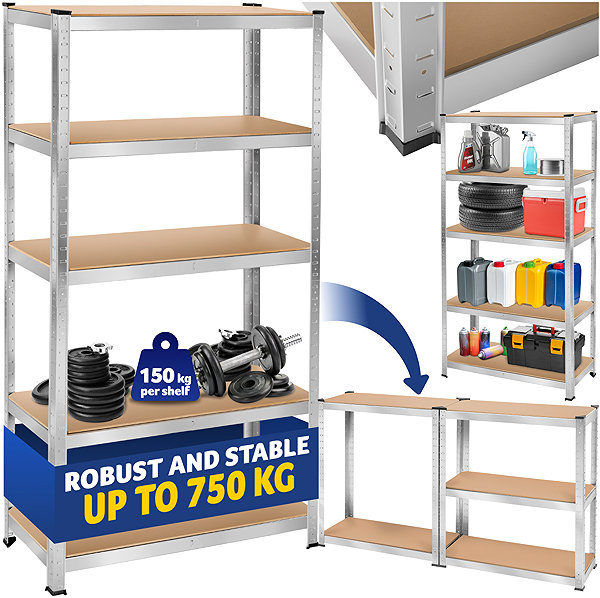 Shelving Unit TecTake Rack 405052 ...