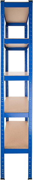 Shelving Unit TecTake Storage rack 5 levels, load capacity 350 kg ...