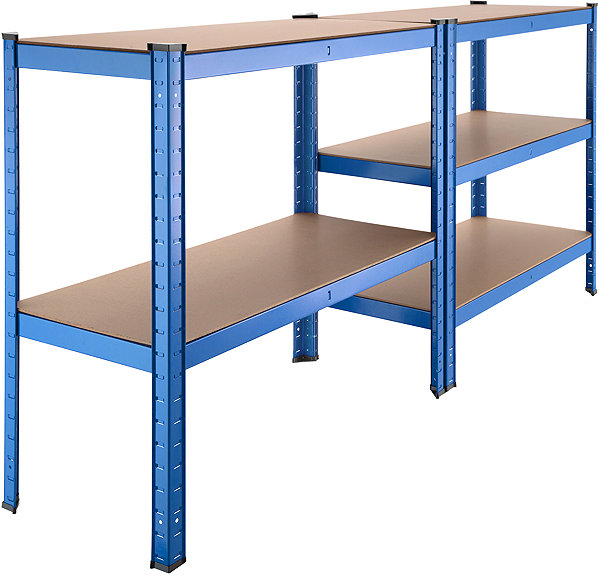 Shelving Unit TecTake Storage rack 5 levels, load capacity 875 kg ...