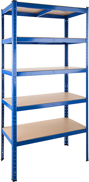 Shelving Unit TecTake Storage rack 5 levels, load capacity 1325 kg ...