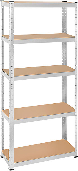 Shelving Unit TecTake Shelf, 5 shelves ...