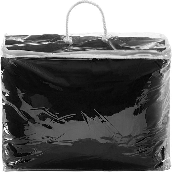 Deka Tectake Hrejivá deka mikroplyš, 220 × 240 cm, čierna ...