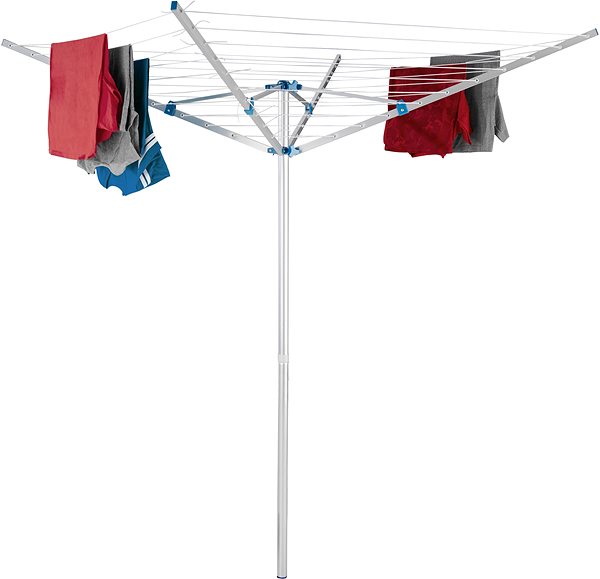 Clothes dryer Outdoor aluminium folding clothes dryer solid grey .