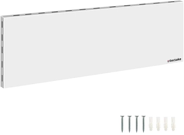 Infrapanel Tectake Hybridný infračervený ohrievač s termostatom a ochranou proti prehriatiu 550 W ...