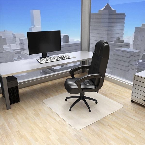 Podložka pod stoličku Podložka pod kancelársku stoličku – 120 × 120 cm ...