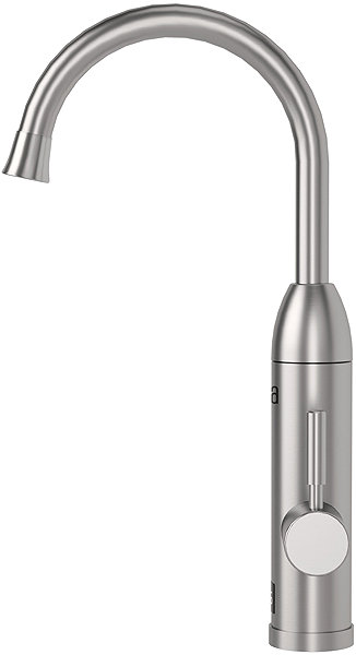Teesa TSA4105 tap with electric water heater 3500W, stainless steel.