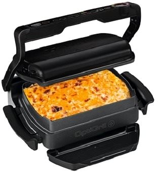 Electric Grill Tefal GC712D34 Optigrill + INOX EE + Tefal XA725870 Baking accessory for Optigrill + / Elite ...