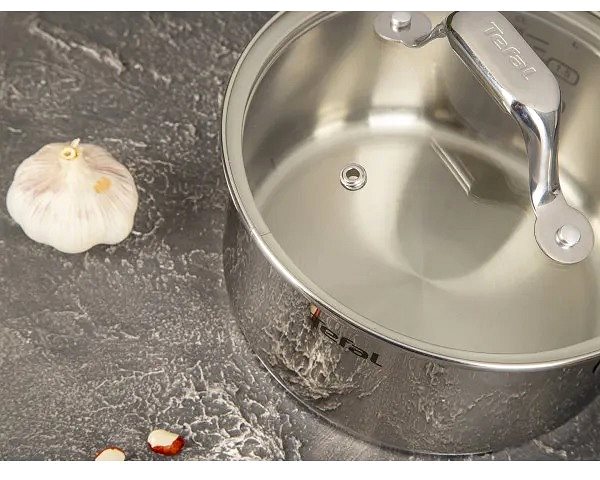 Pot Tefal Casserole with lid 18cm Ultimum H8112344 ...