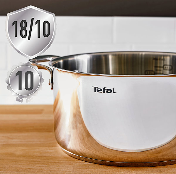 Pot Tefal H8164675 Infinite Casserole 24 cm with lid ...